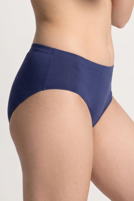 Zivame Full Coverage Medium Rise Hipster Panty (Pack of 3) - Multicolor — image 7